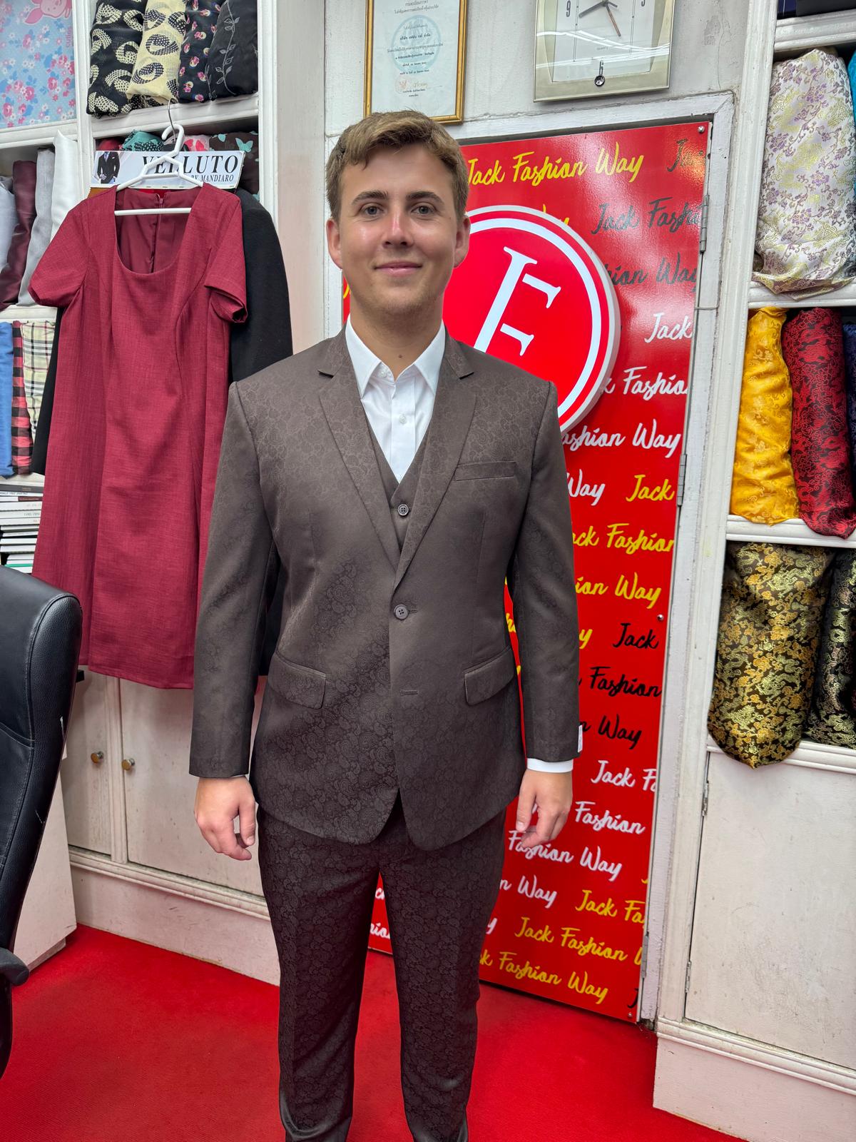 Master Tailor drafting a canvas
